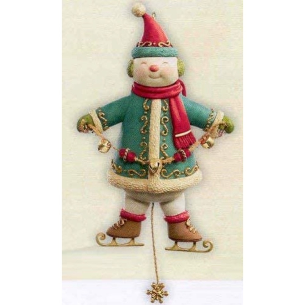Hallmark Keepsake Snowman Yuletide Treasures NIB